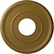 Ekena Millwork Bradford Ceiling Medallion (Fits Canopies up to 6 5/8"), 12 1/2"OD x 3 7/8"ID x 3/4"P, Gold CM12BRGLS - alternate 1
